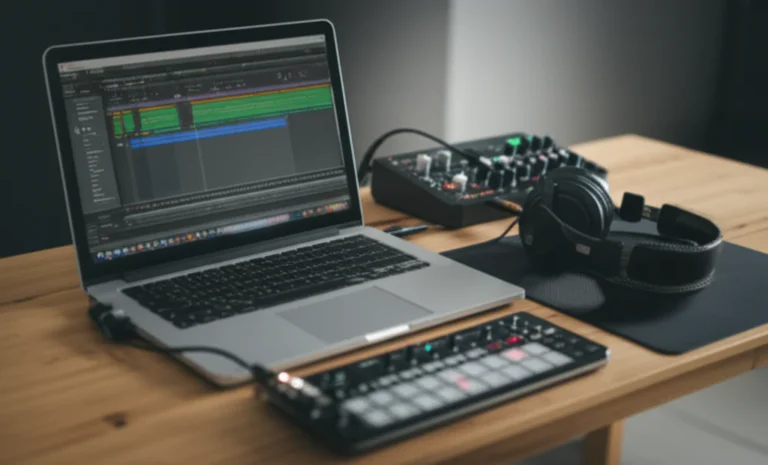 Featured image for 7 Must-Have Essentials for Your Portable Music Production Setup 2026