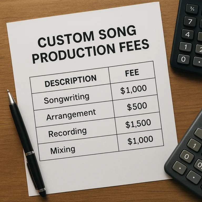 Featured image for Hidden Fees in Custom Songs 5 Costs You Must Know 2026