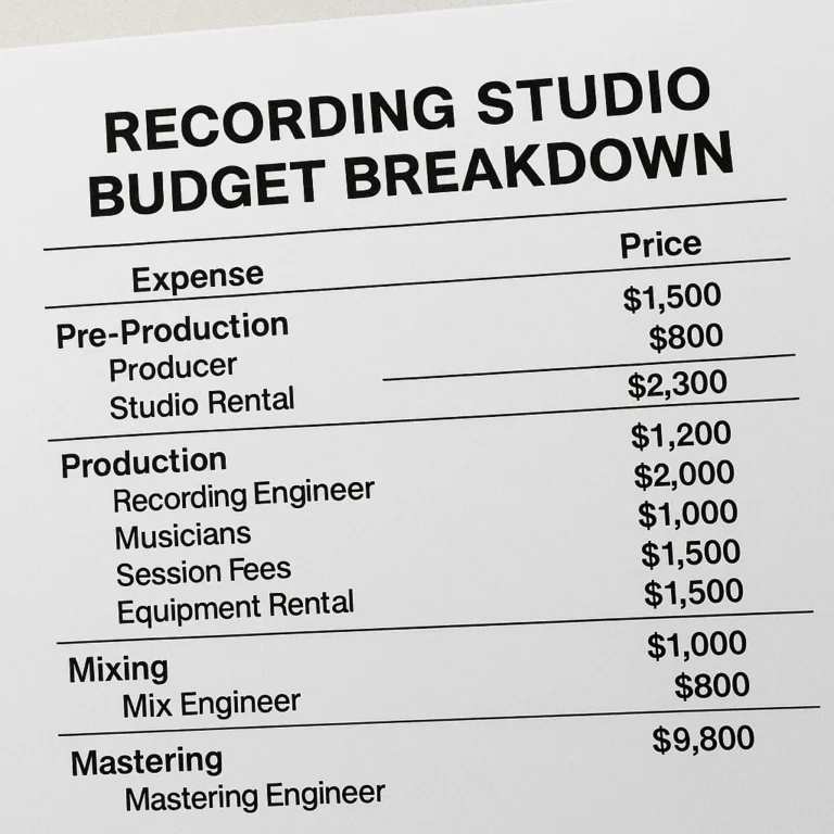 Featured image for How Much Does a Pro Song Cost The 2026 Price Breakdown