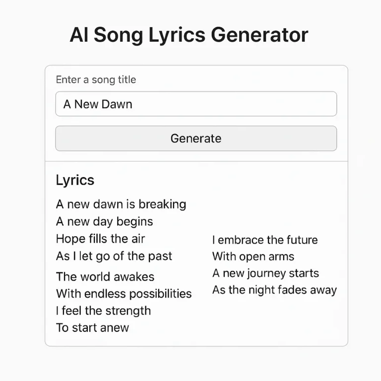 Featured image for 15 AI Song Lyrics Generators from Title 2026