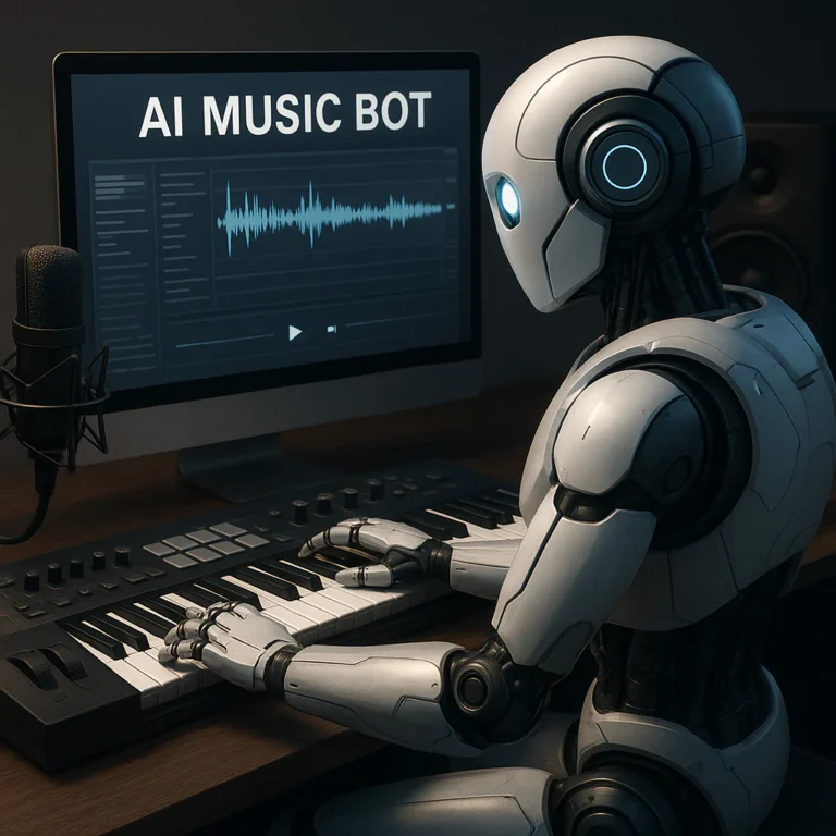 Featured image for Is There an AI Bot for Music 2026