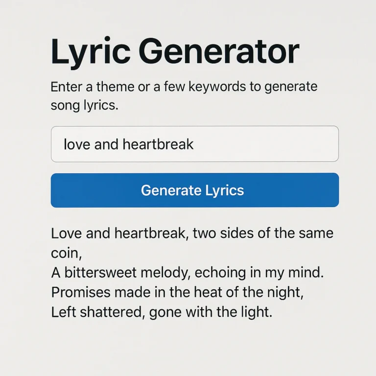 Featured image for 15 Best Lyric Generator Tools to Write Hit Songs 2026